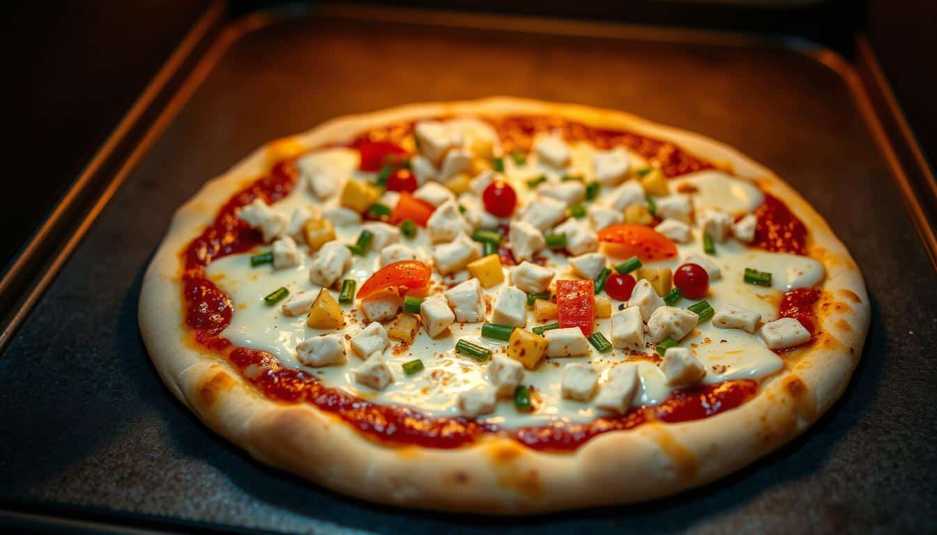 chicken crust pizza recipe